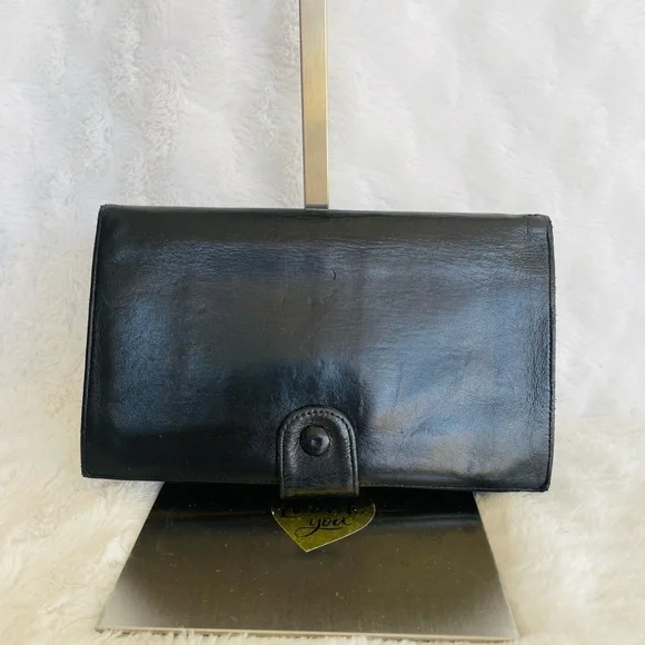 CHANEL Black Long Wallet Lambskin Leather - Picture 3 of 12